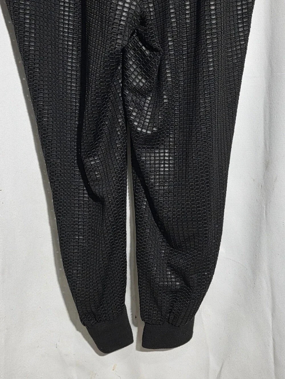 Rare Haculla Black Metallic Nocturnal Jumpsuit Womens Size S HTF